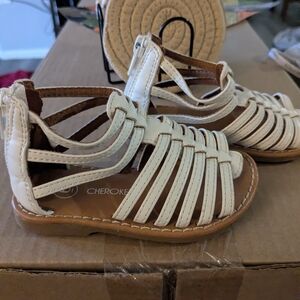 Cherokee Kids White Sandals